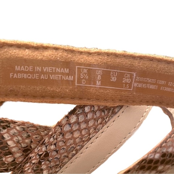 Clarks collection strappy sandals - merliah lilac size 8 - Picture 6 of 8